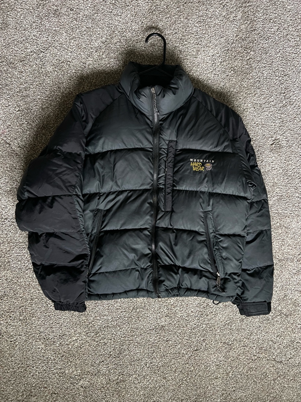 Mountain Hardwear Womens Black Quilted Insulated Puffer Jacket
